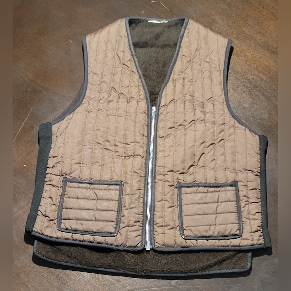 RARE! Vintage Quilted Stratford Hunting Vest